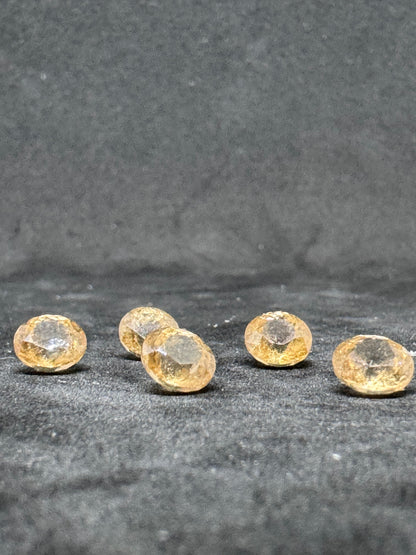 Natural Hessonite Garnet - Price $40 AUD each 4x