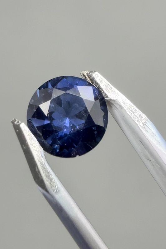 Natural Midnight Blue Ceylon Sapphire - Price - $150 AUD