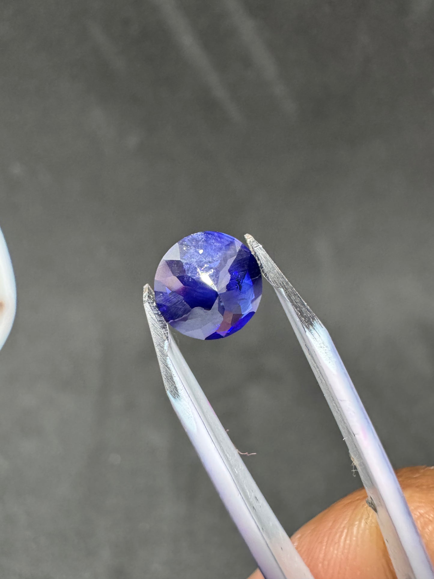 Blue Ceylon Sapphire Natural Vivid Cornflower | Round Brilliant Cut - Price $300 AUD